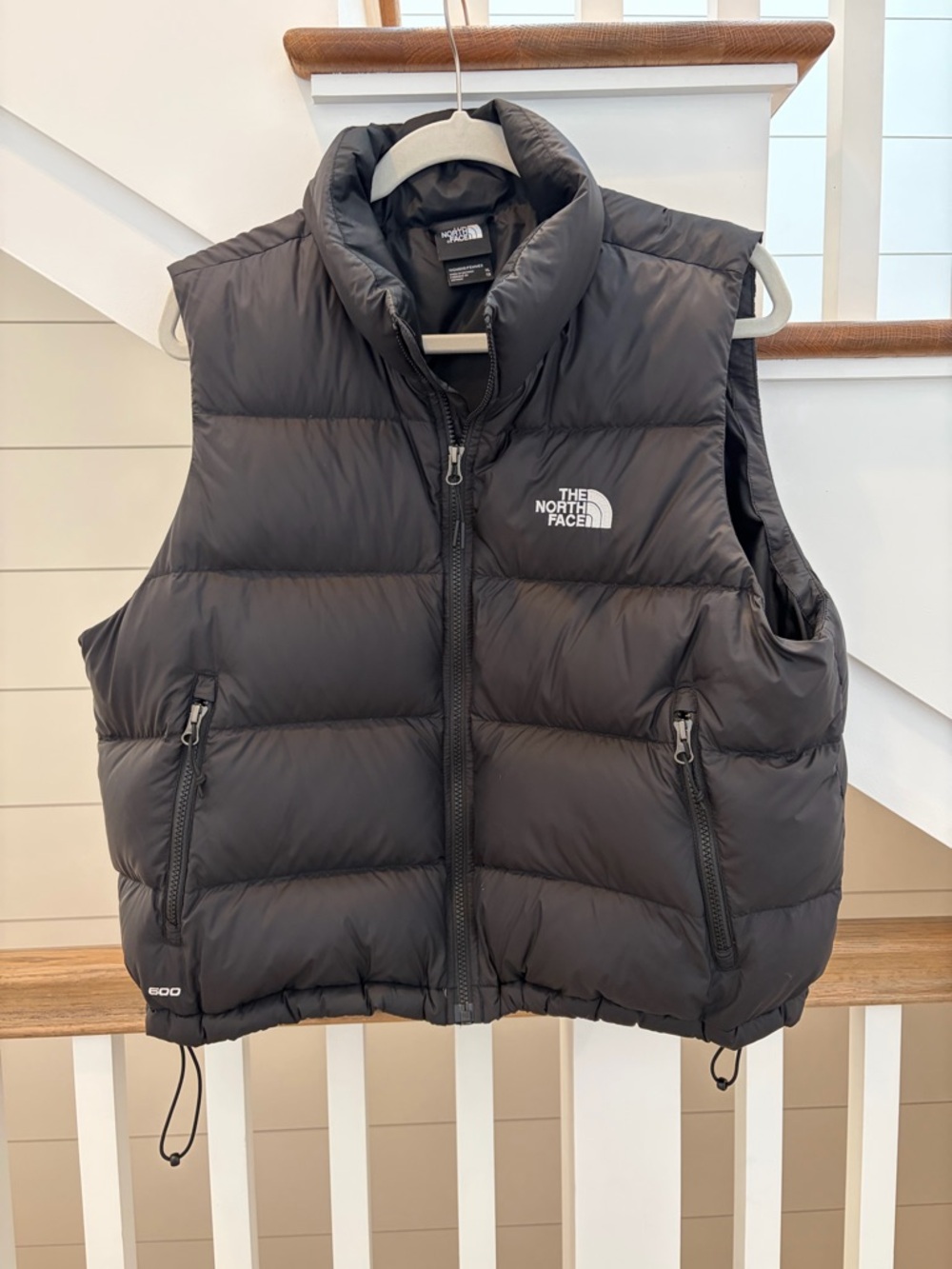 The North Face Black Quilted Down Jacket